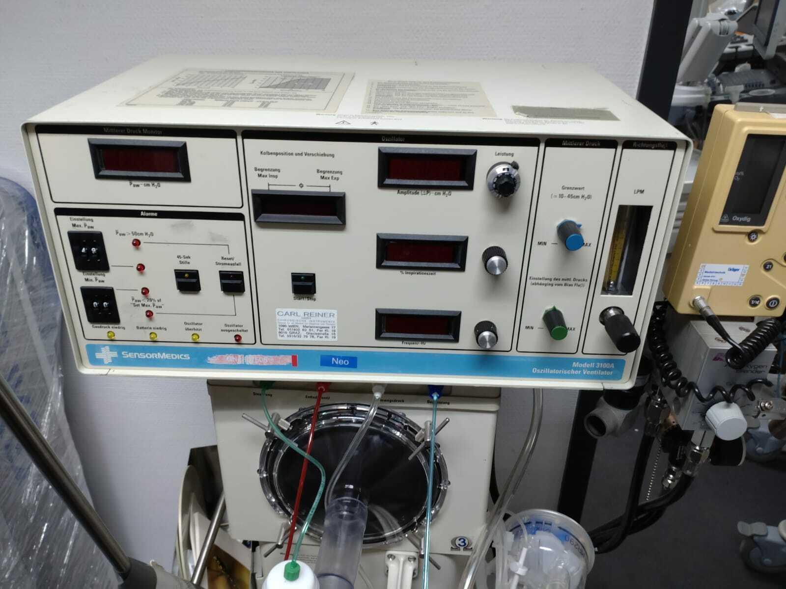 Sensormedics Sell Anesthesia ventilator CAREFUSION SensorMedics 3100A (Germany ...