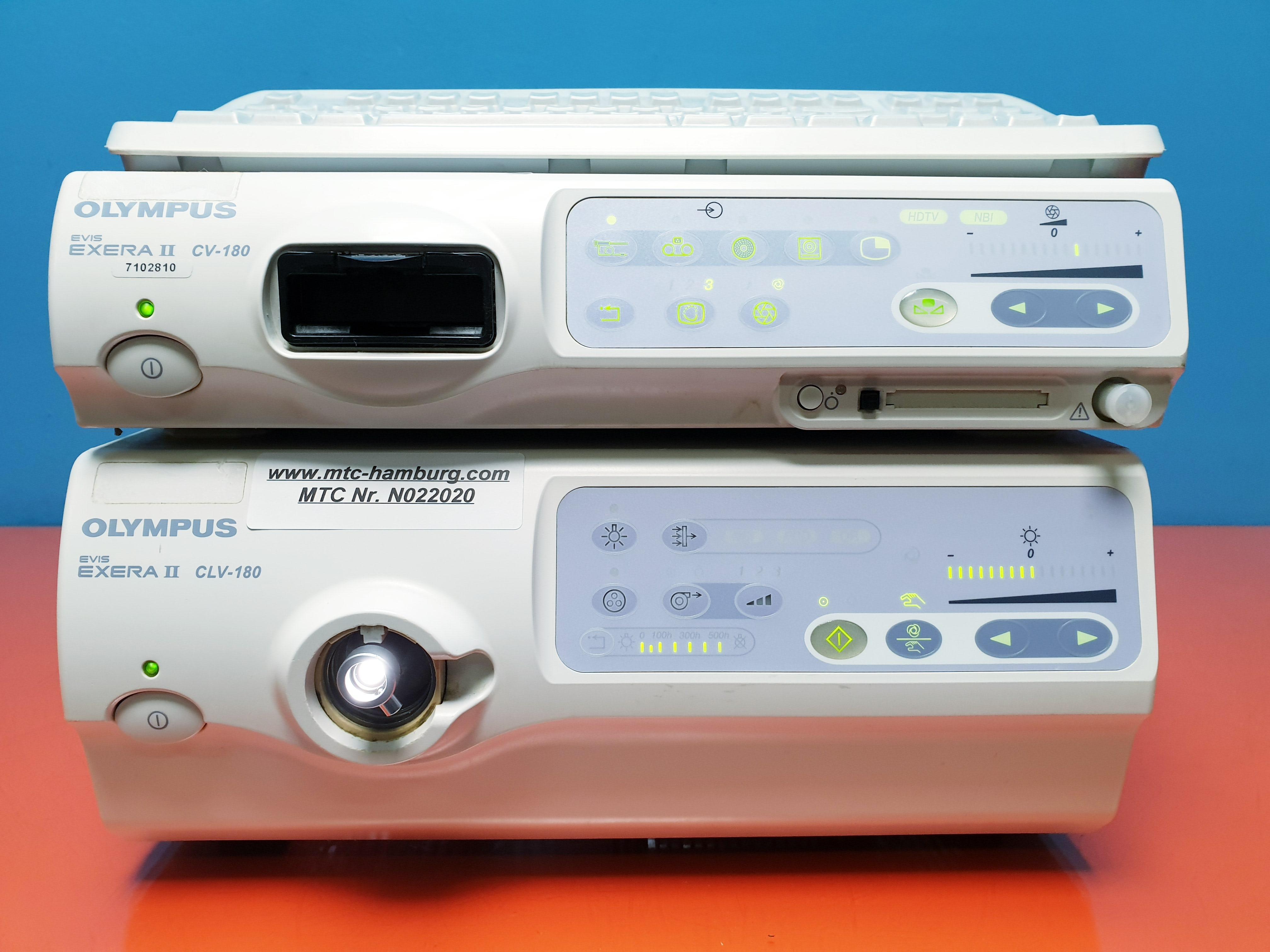 Sell Endoscopy System OLYMPUS Evis Exera II CV-180/CLV-180 (Germany ...