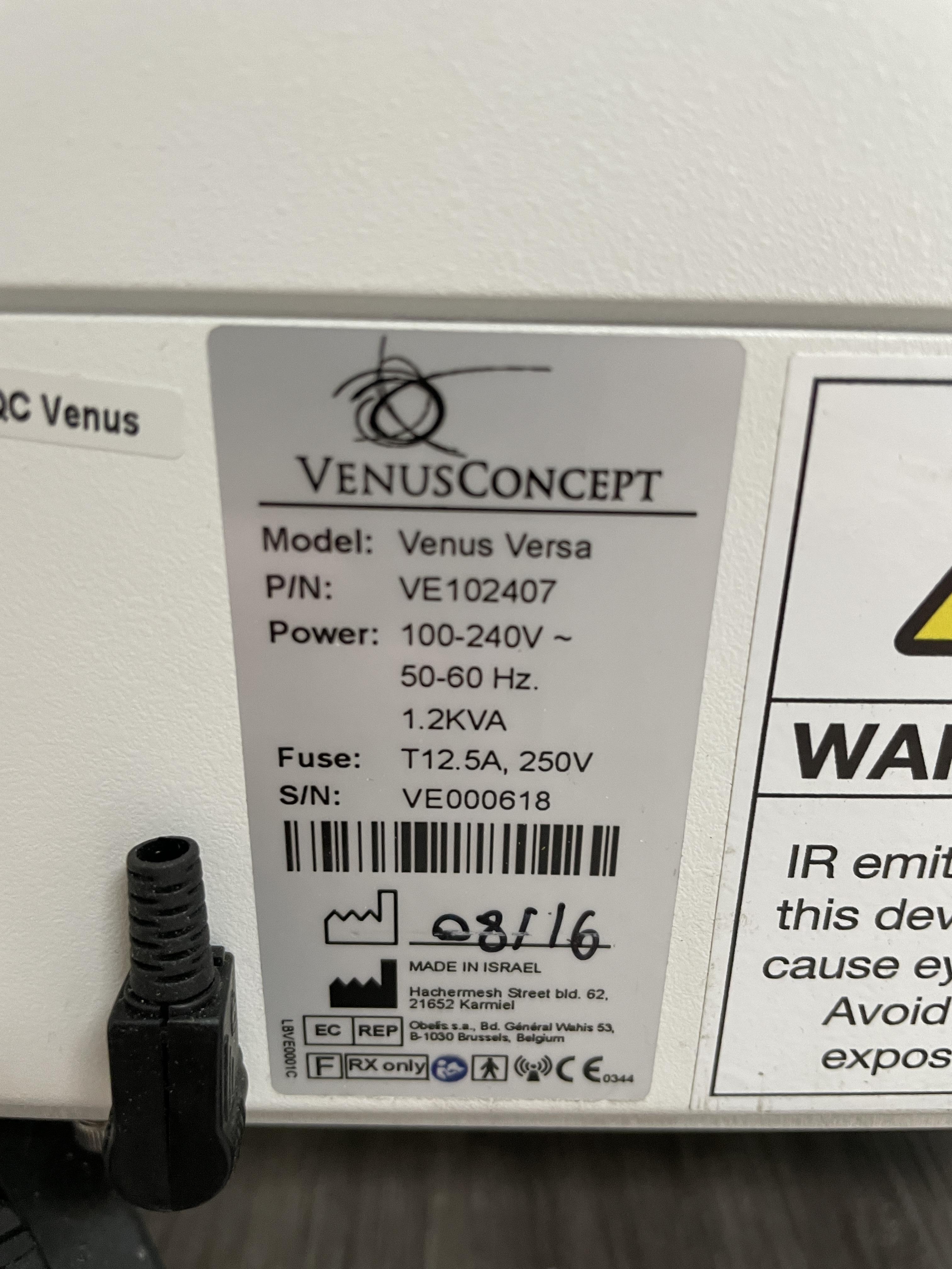 Sell IPL Machine VENUS Versa 2016 (United States) | Bimedis