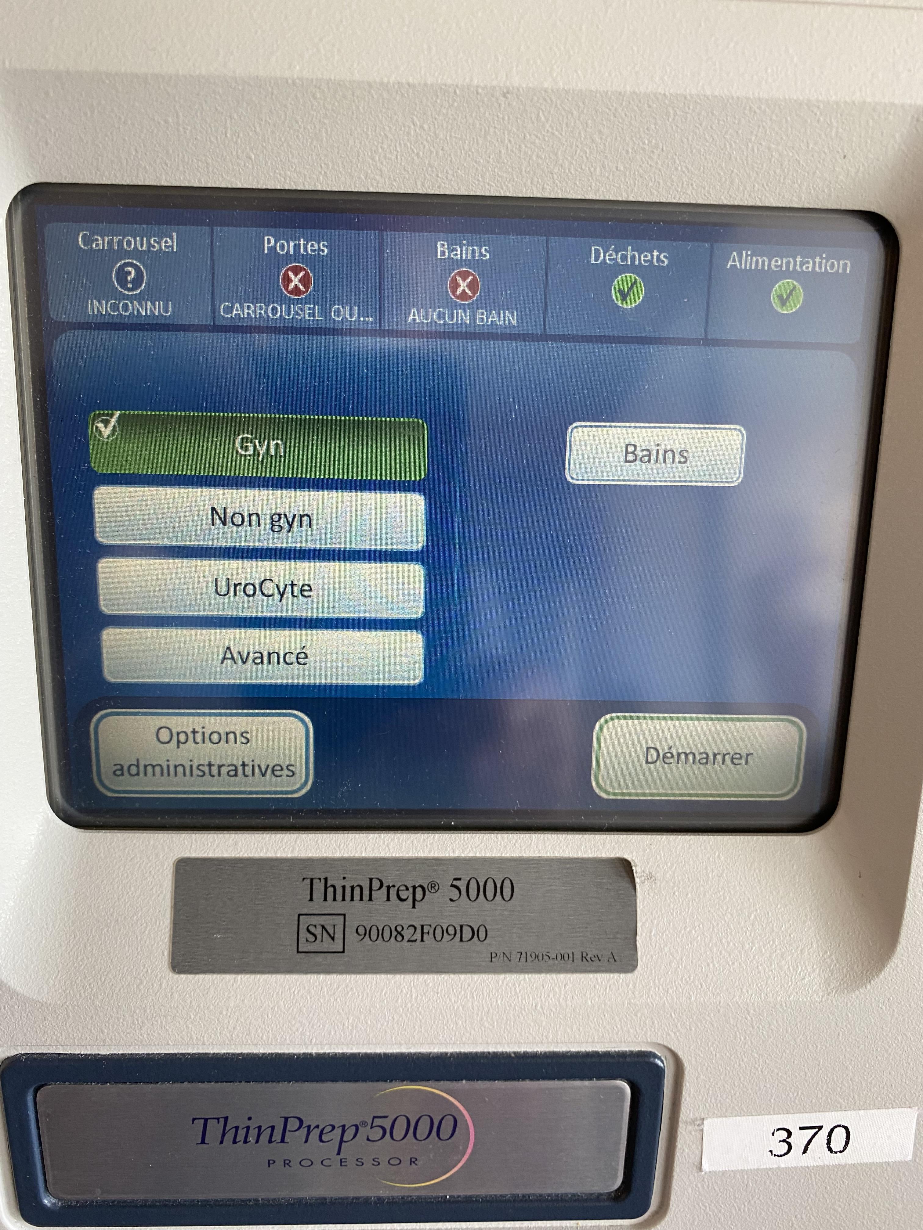 Sell Tissue Processor HOLOGIC Thin Prep 5000 2009 (Belgium) | Bimedis ...