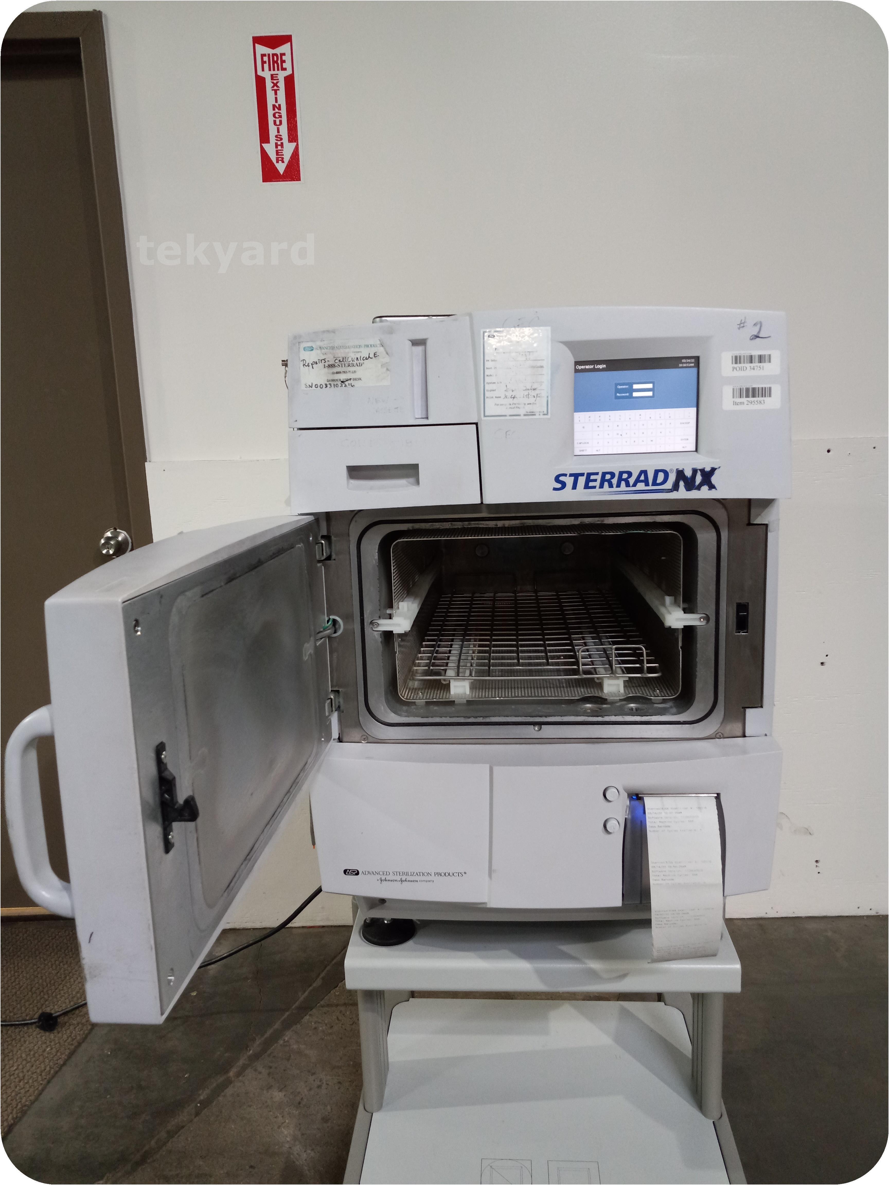 Sell Sterilizer ADVANCED STERILIZATION PRODUCTS (ASP) STERRAD NX ...