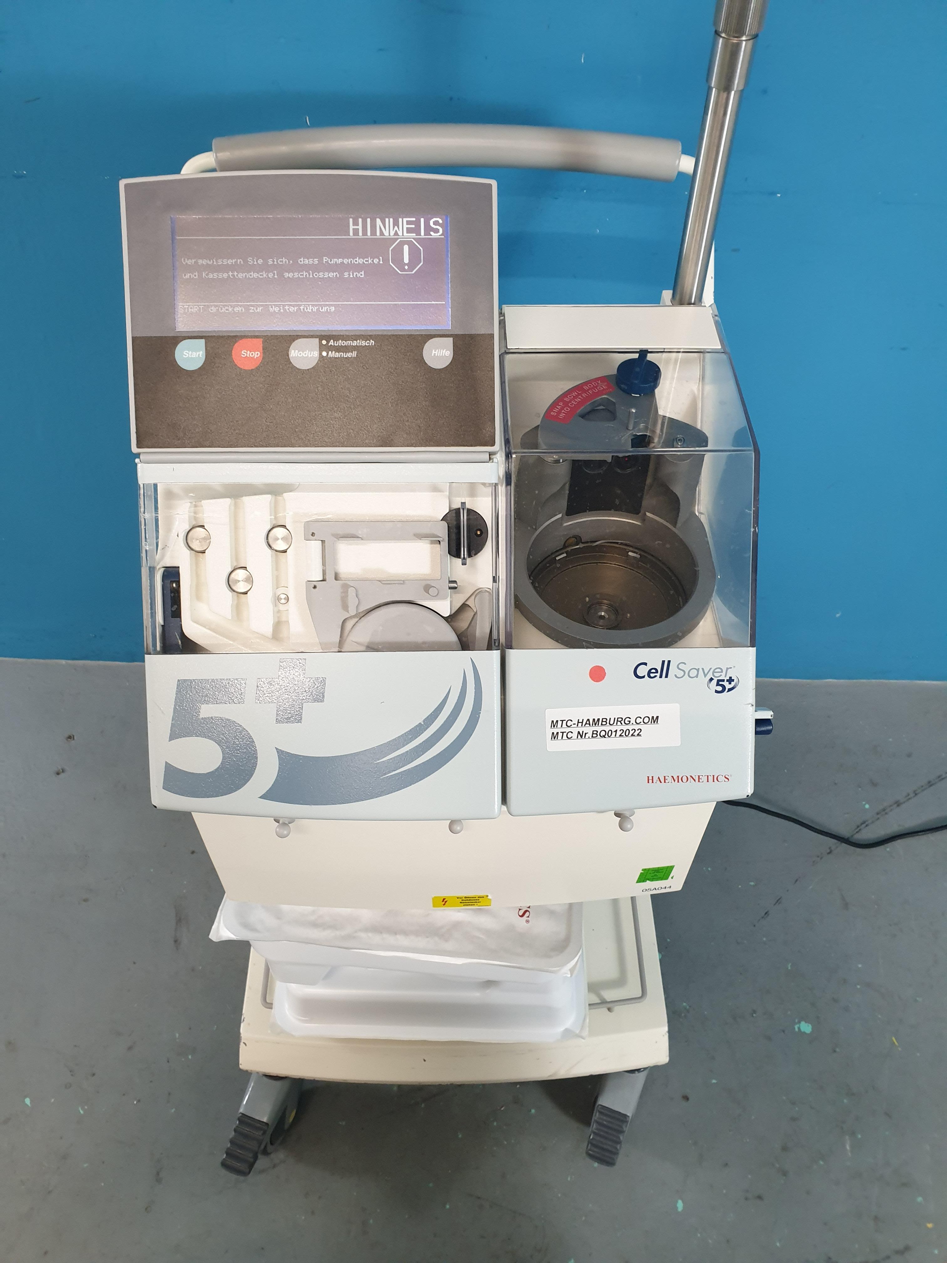Sell Auto Transfusion System HAEMONETICS Cell Saver 5 Plus (Germany ...