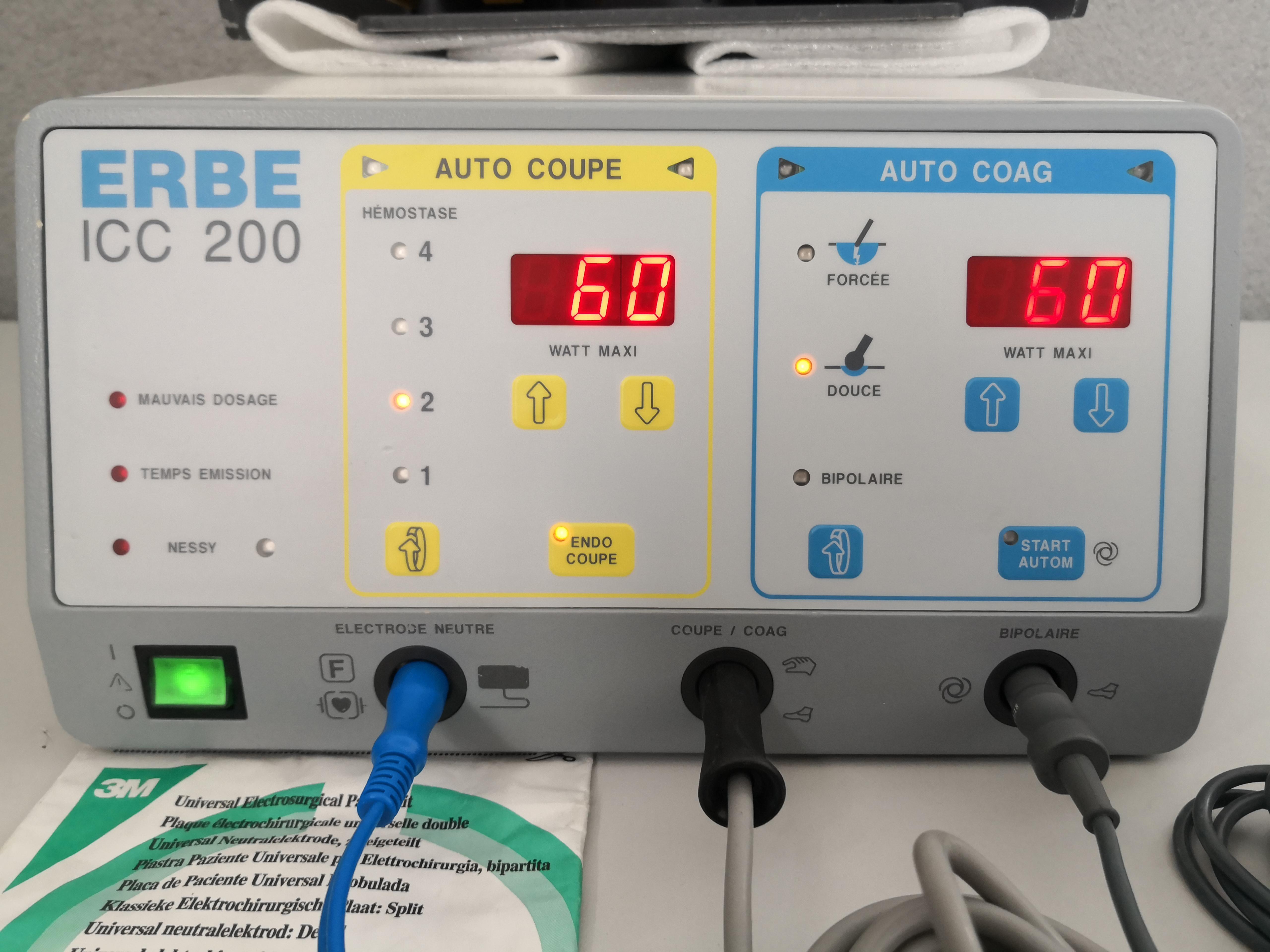 Sell Electrosurgical Unit ERBE ICC 200 2021 (France) | Bimedis