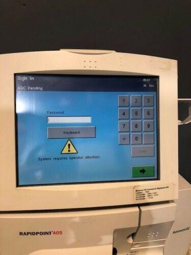 Rapidpoint 400 Vender Analizador de electrolitos y gases en sangre SIEMENS RAPIDPoint ...