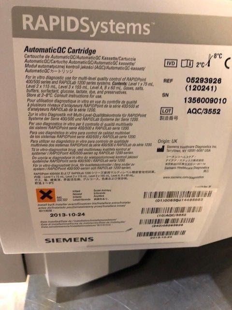 Rapidpoint 400 Vender Analizador de electrolitos y gases en sangre SIEMENS RAPIDPoint ...