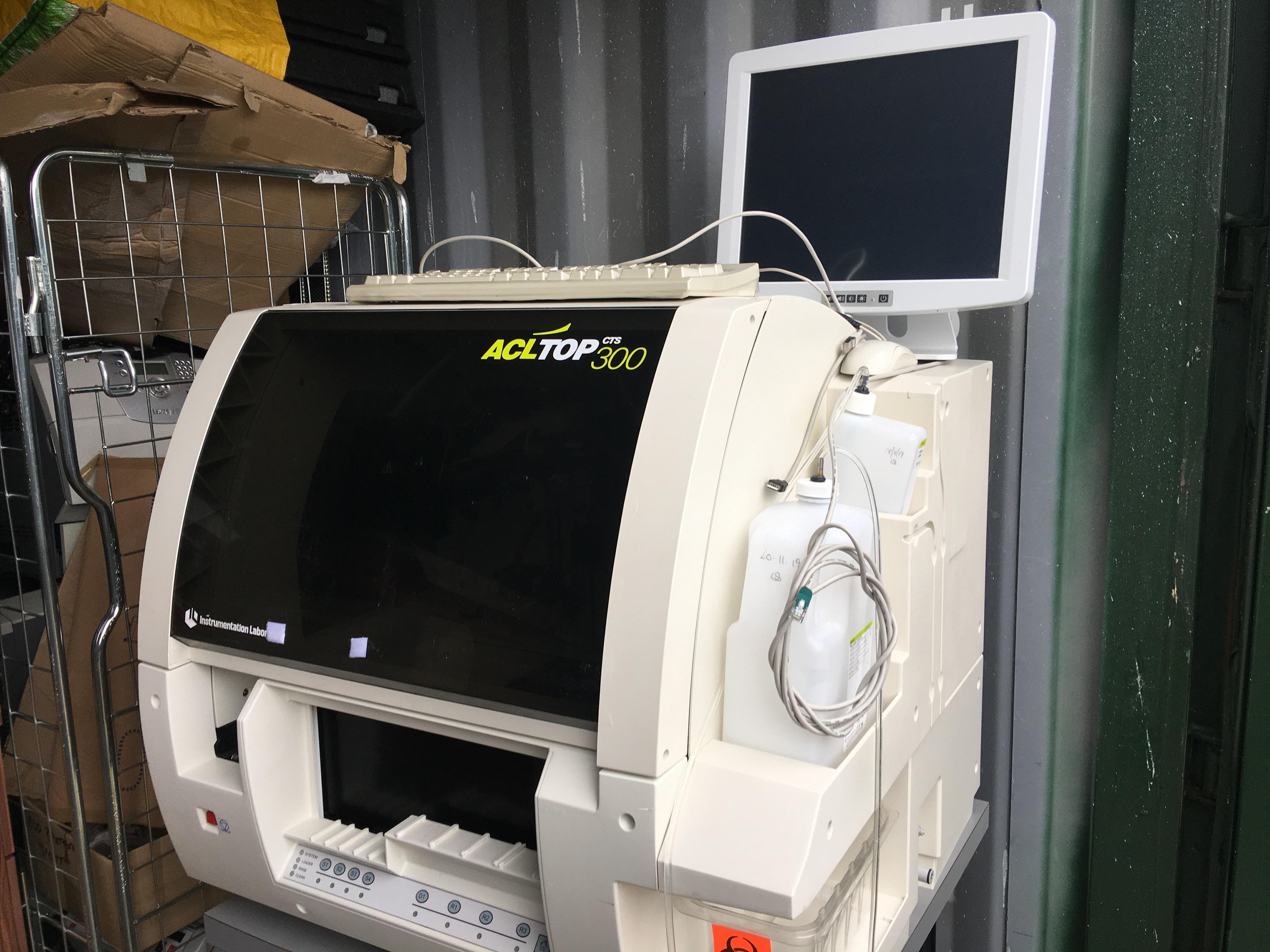 Sell Coagulation Analyzer INSTRUMENTATION LABORATORY ACL TOP 300 CTS ...
