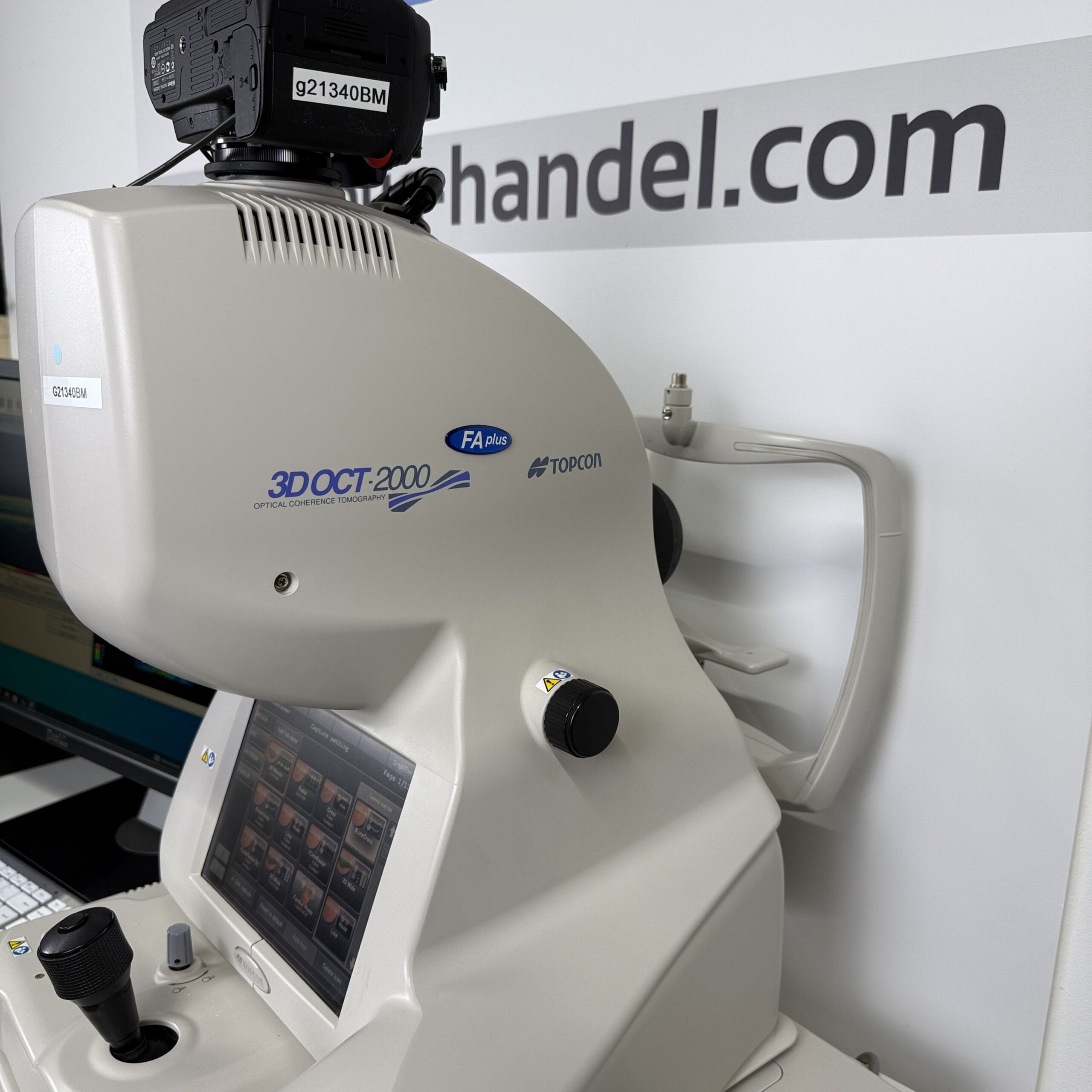 Sell OCT tomograph TOPCON 3D OCT-2000 FA Plus 2012 (Germany) | Bimedis