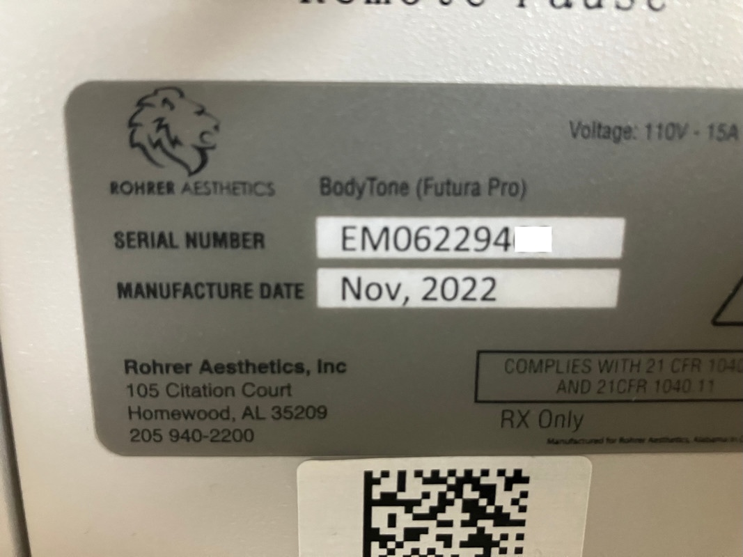 Sell IPL Machine ROHRER BodyTone 2022 (United States) | Bimedis