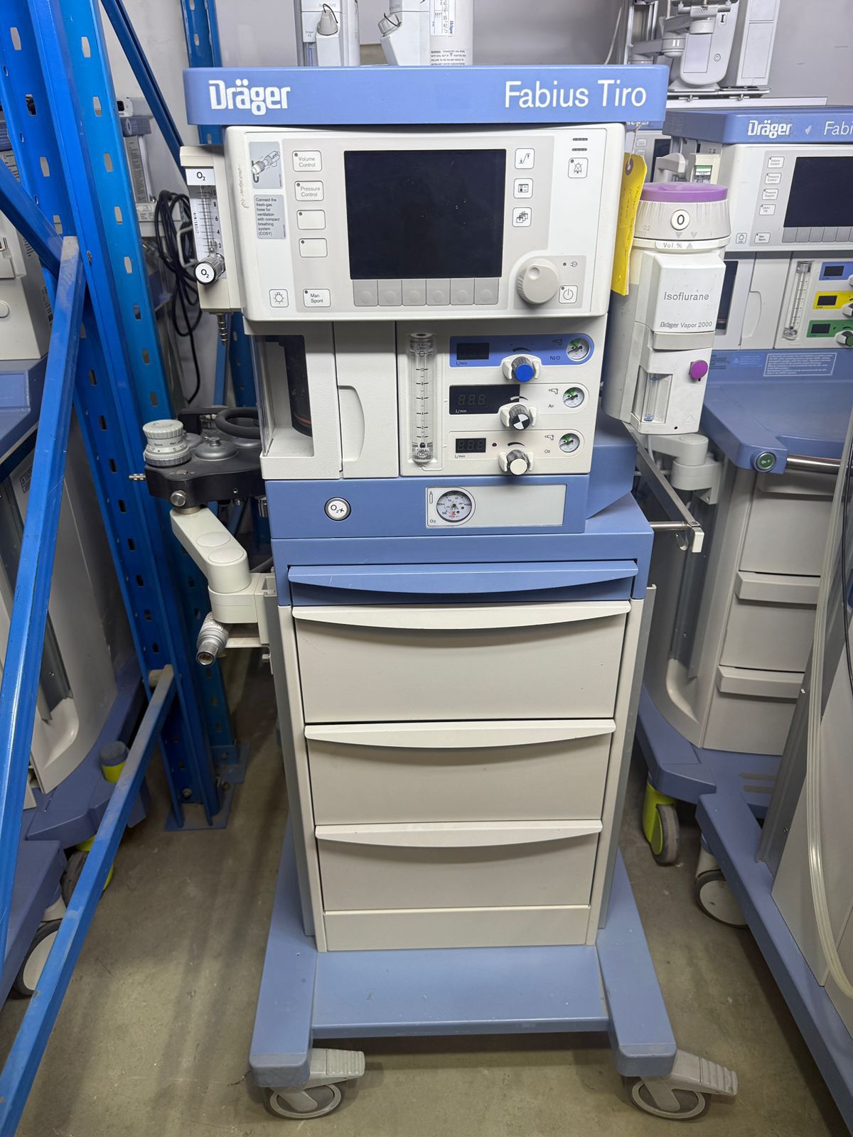 DRAGER Fabius Tiro Anesthesia Machine