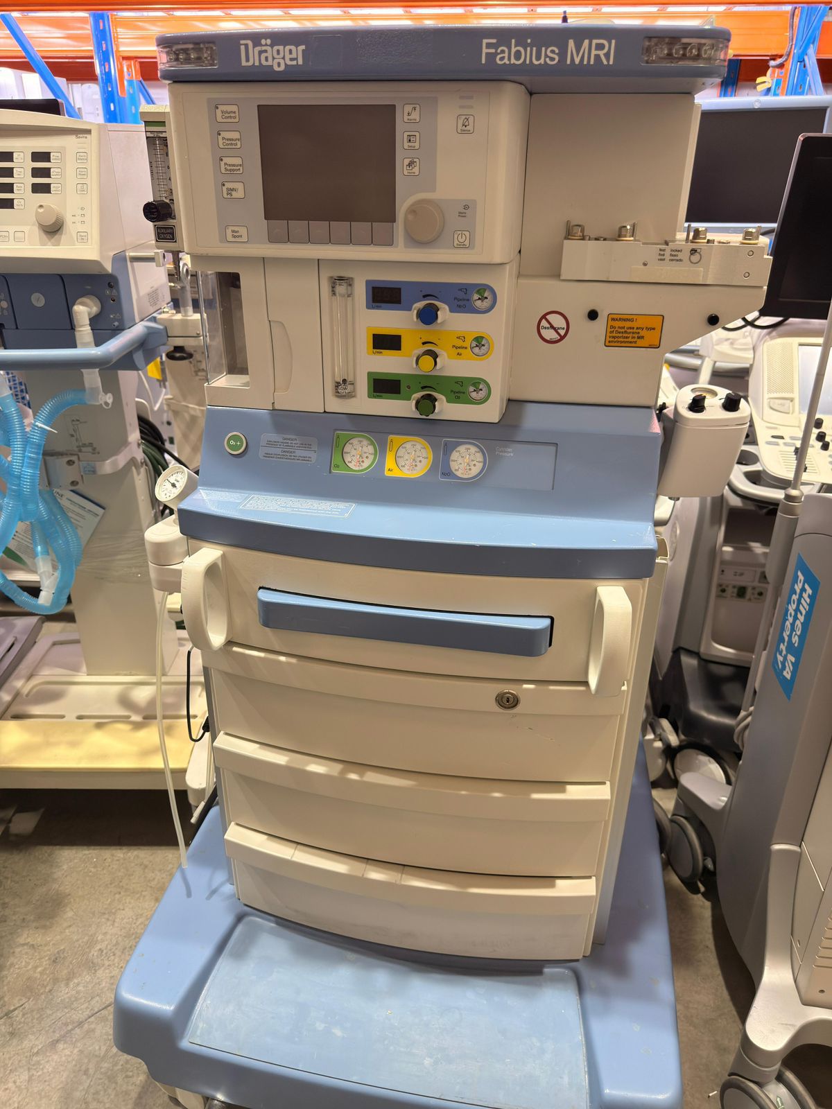 DRAGER Fabius MRI Anesthesia Machine