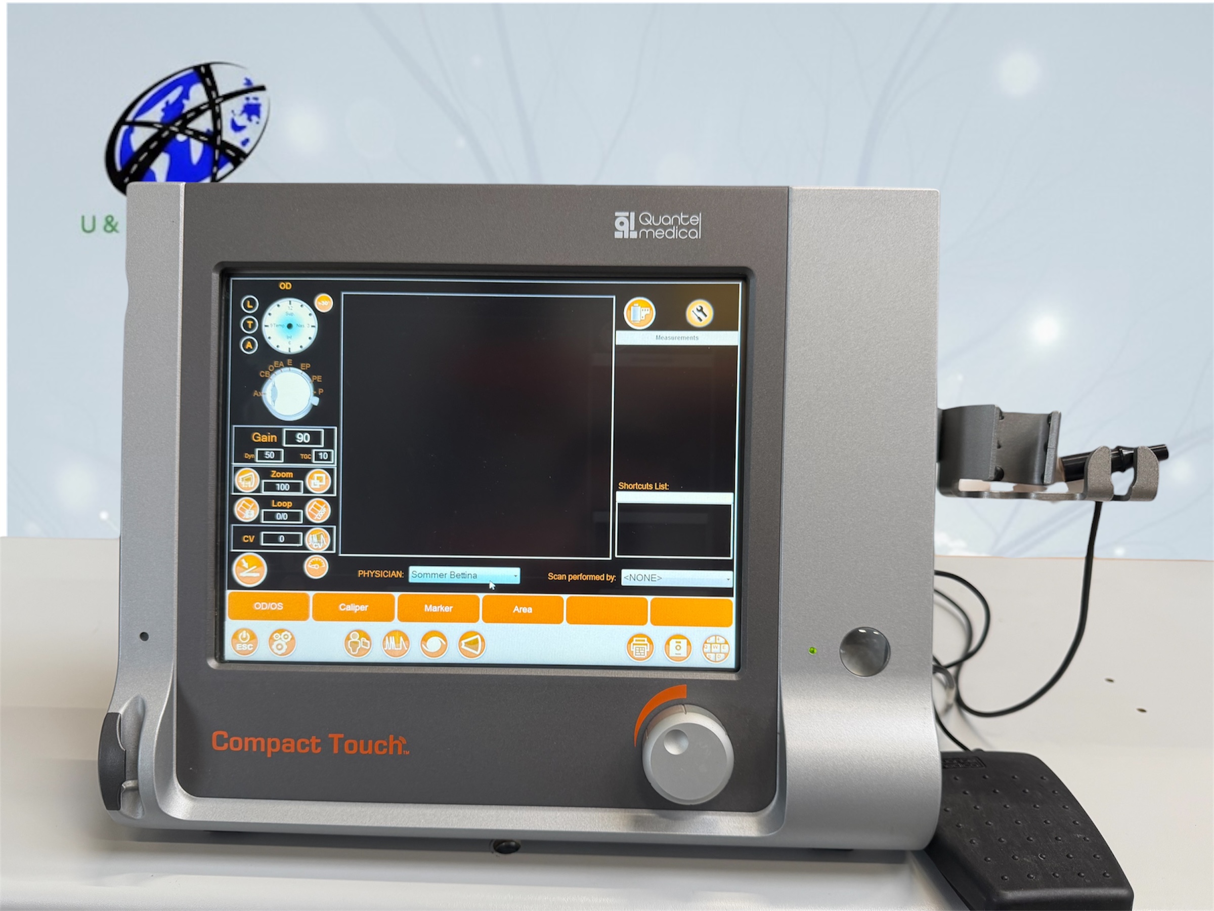 Sell A-Scan on Bimedis A-Scan QUANTEL MEDICAL Compact Touch 2016 (The ...