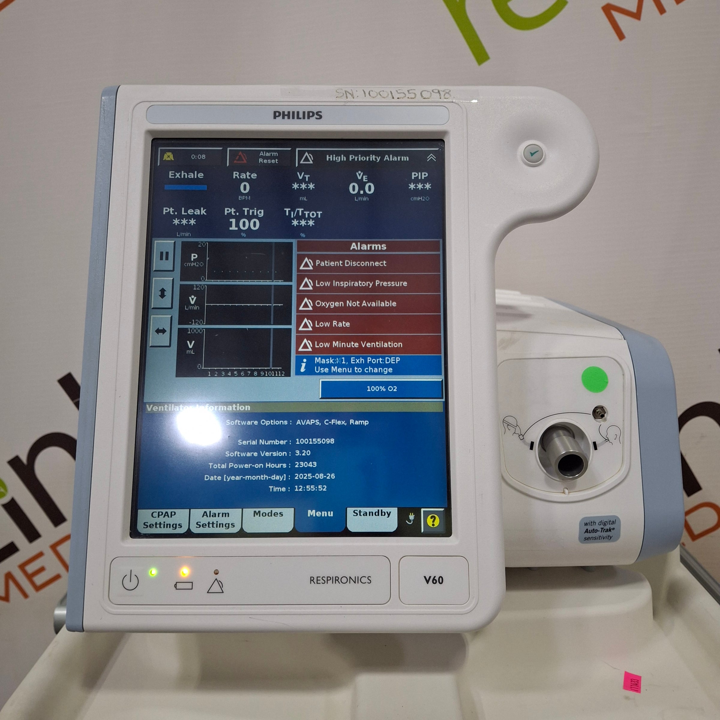 Sell Anesthesia ventilator PHILIPS V60 Plus (United States) | Bimedis