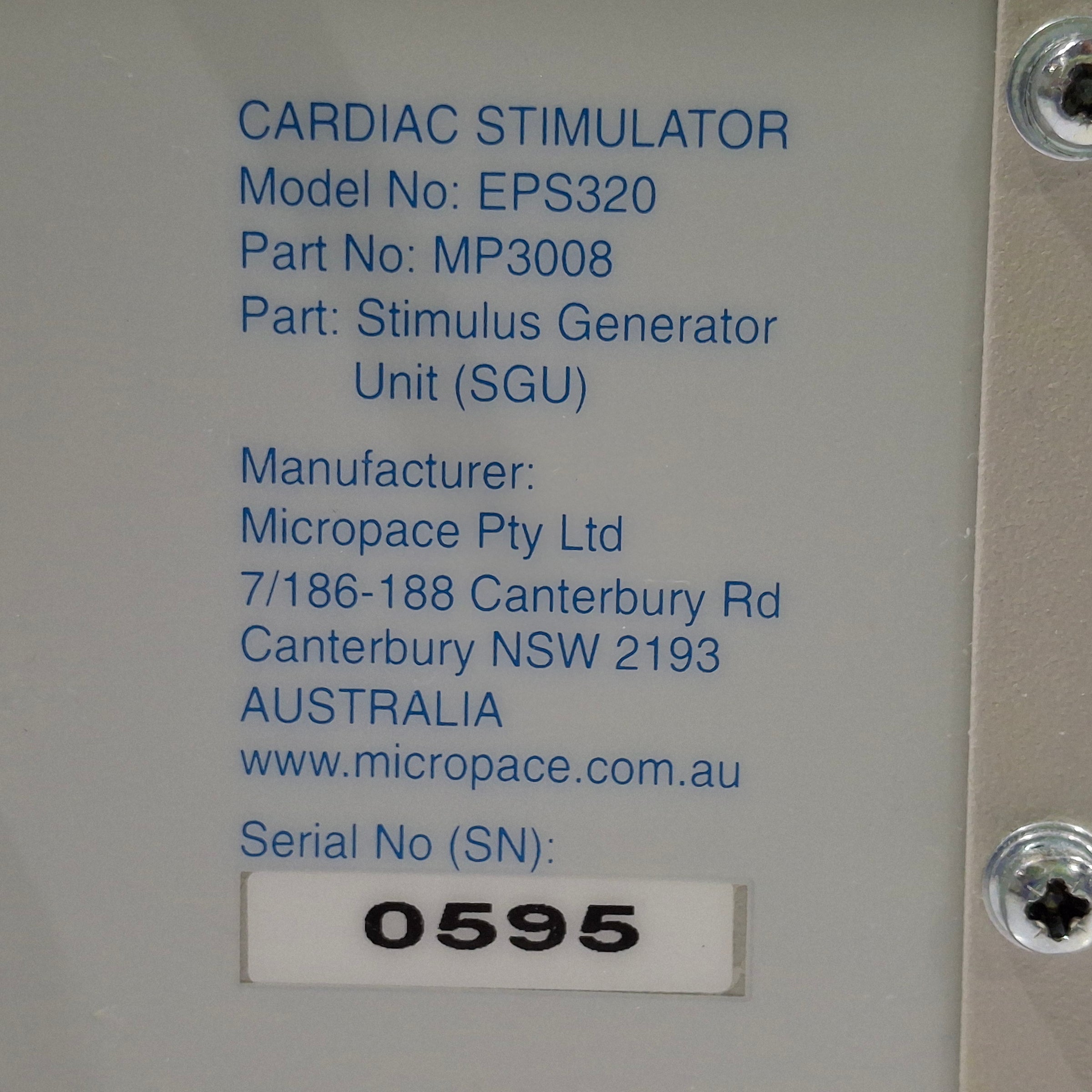 Micropace Gui Sell EСG/EKG machine BARD MicroPace III (United States) | Bimedis