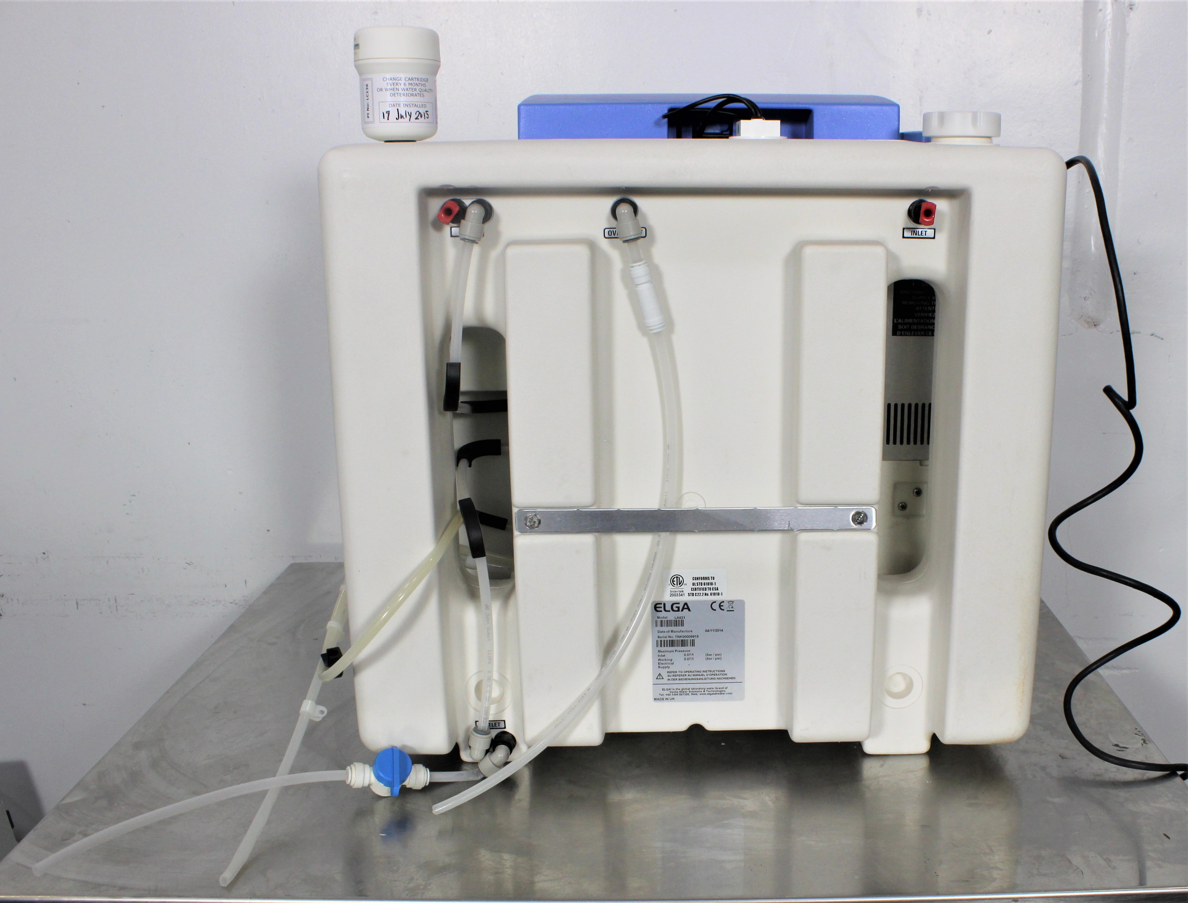 Sell Water treatment system ELGA PURELAB Option-R (United States) | Bimedis