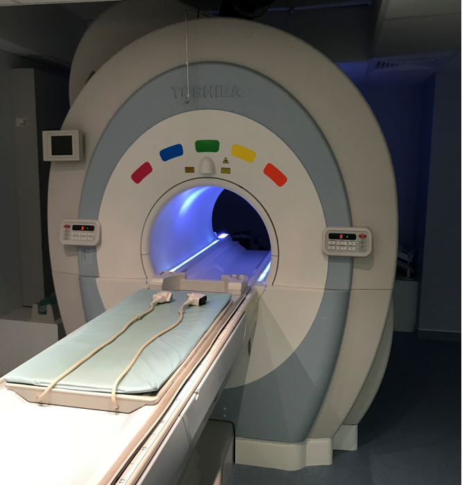MRI Toshiba Vantage Titan 1.5T.